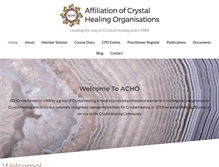 Tablet Screenshot of crystal-healing.org
